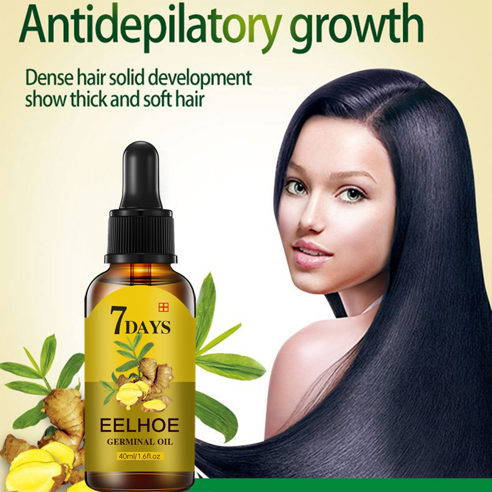 Hair Care Organic - Huile Essentielle de Gingembre pour Cheveux,