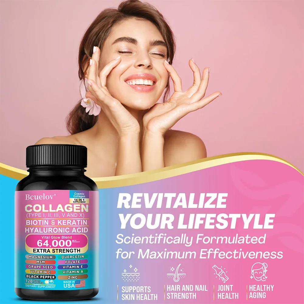 Capsules de collagène biotine  - Hair Care Lotion avis et prix