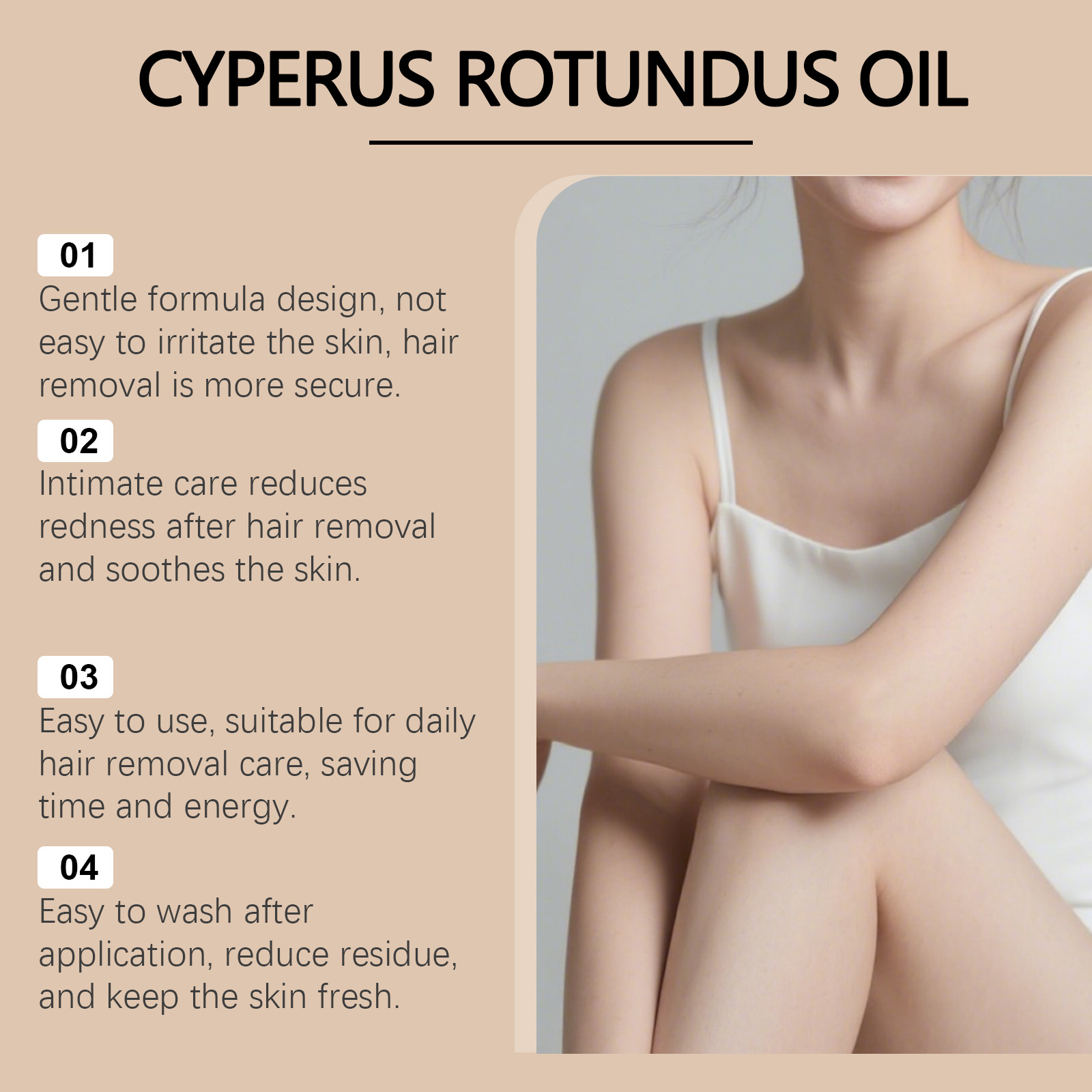 Huile de Cyperus Rotundus pour - Hair Care Lotion avis et prix