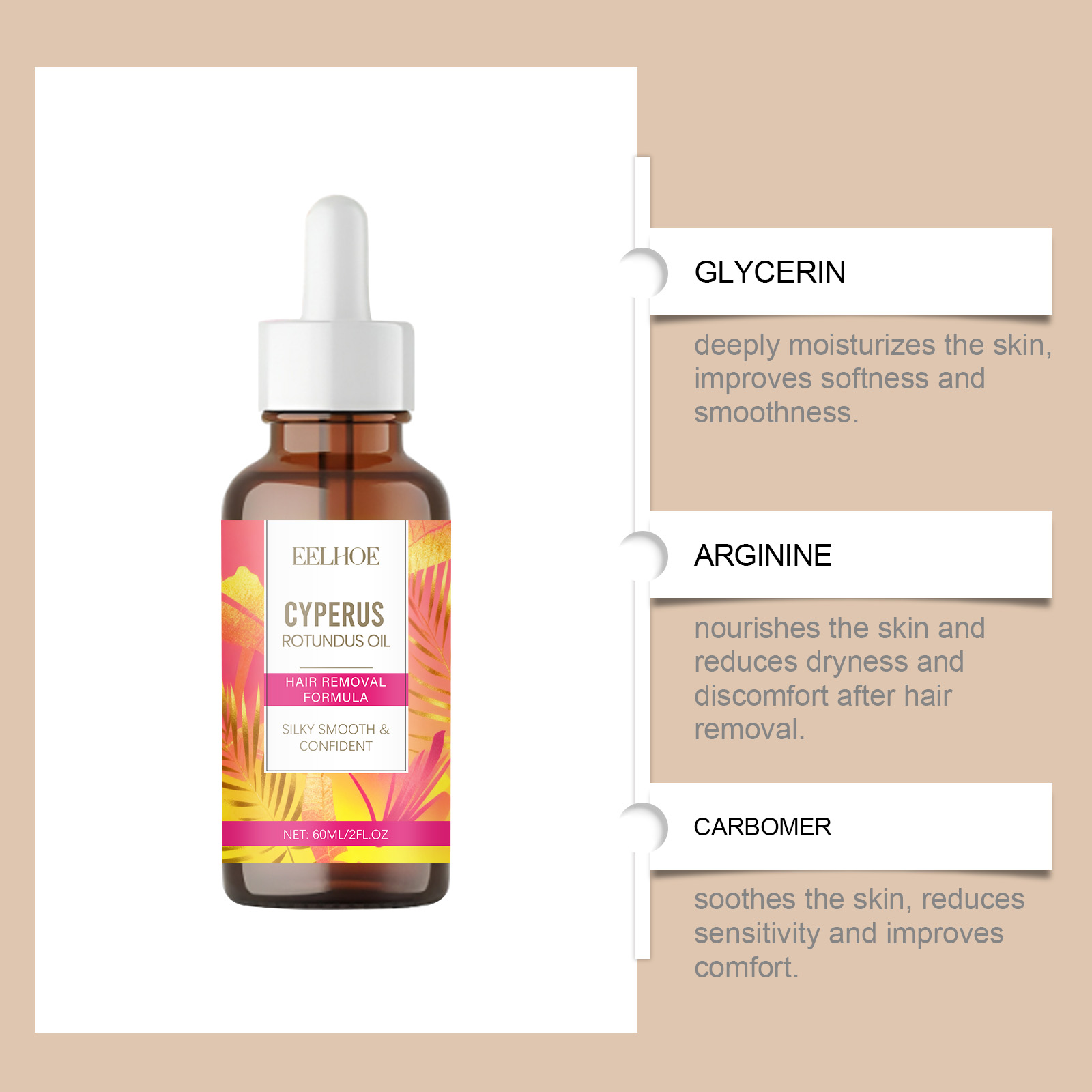 Huile de Cyperus Rotundus pour - Hair Care Lotion avis et prix