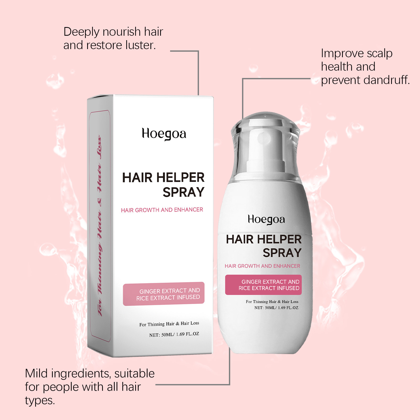 Spray capillaire sans rinçage, - Hair Care Products avis et prix